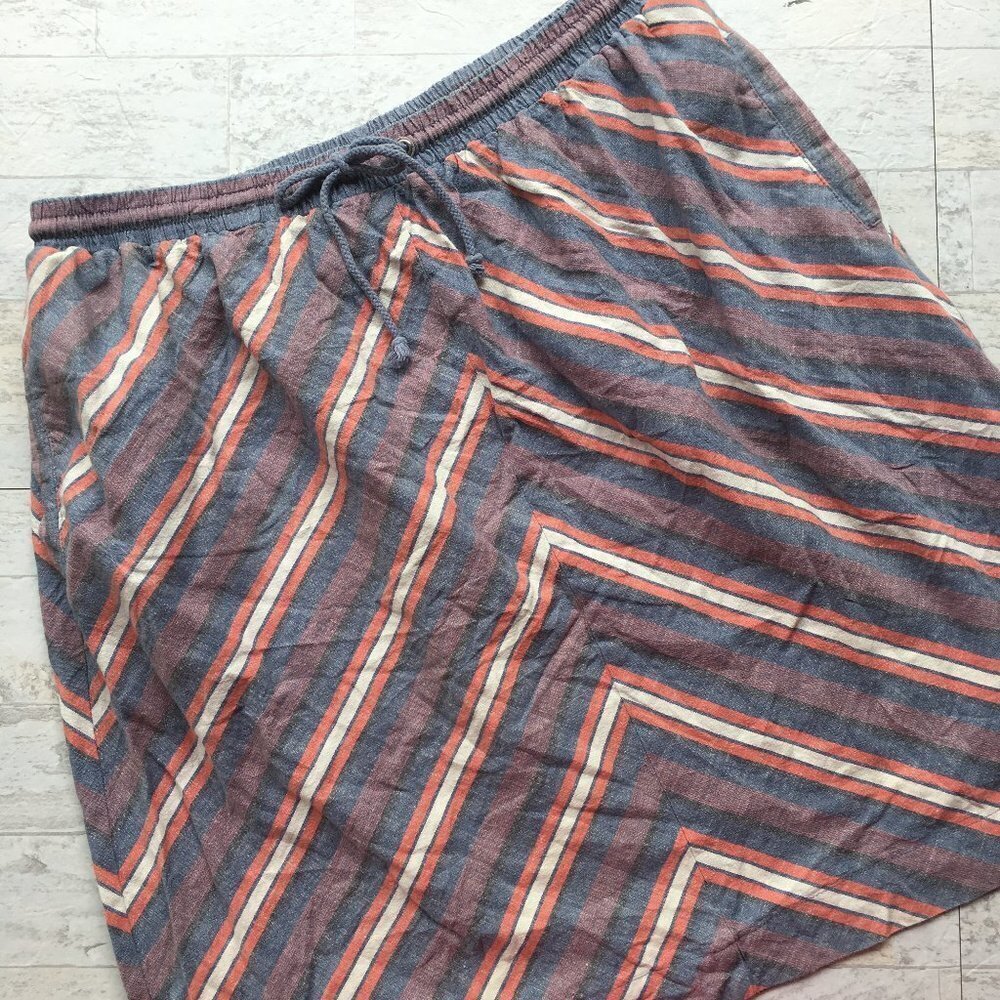 COOPERATIVE Urban Outfitters Linen Blend Skirt L